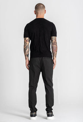 t-shirts / Black Majestic Knit Tee