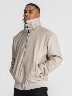 jackets / Grey Cocoon Sherpa Jacket