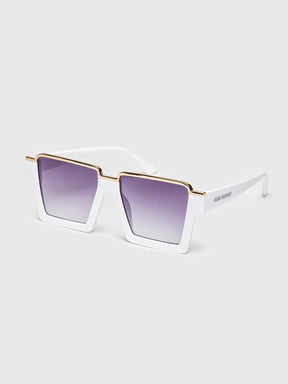 sunglasses / White Visionary Sunglasses