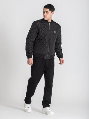 bombers / Black Pillow Bomber Jacket