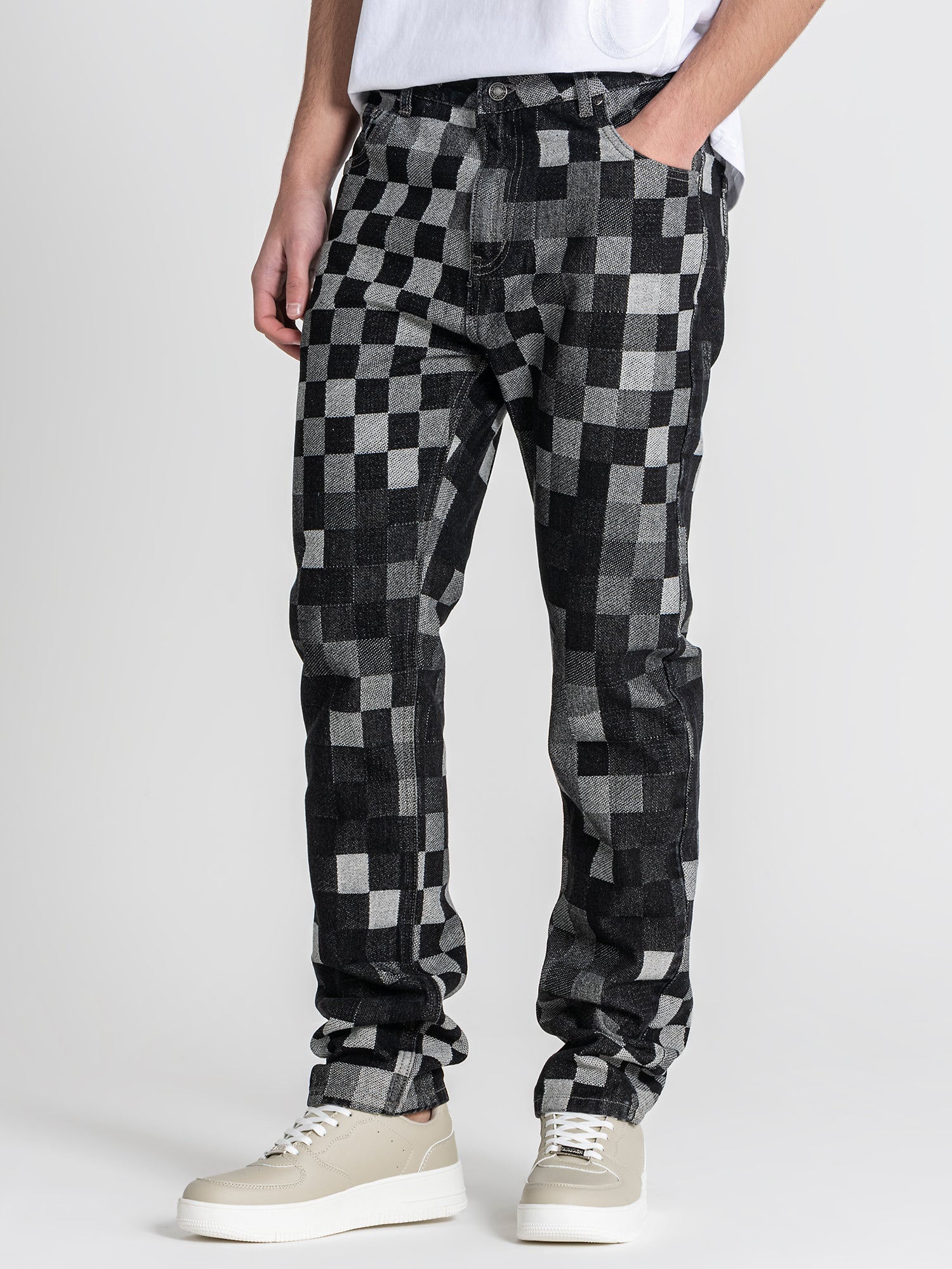 jeans / Grey Squared Jeans