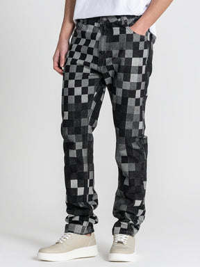 jeans / Grey Squared Jeans