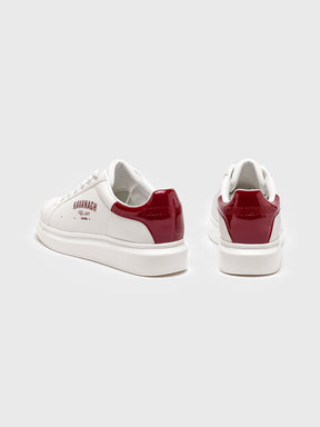 sneakers / Red Statement Sneakers