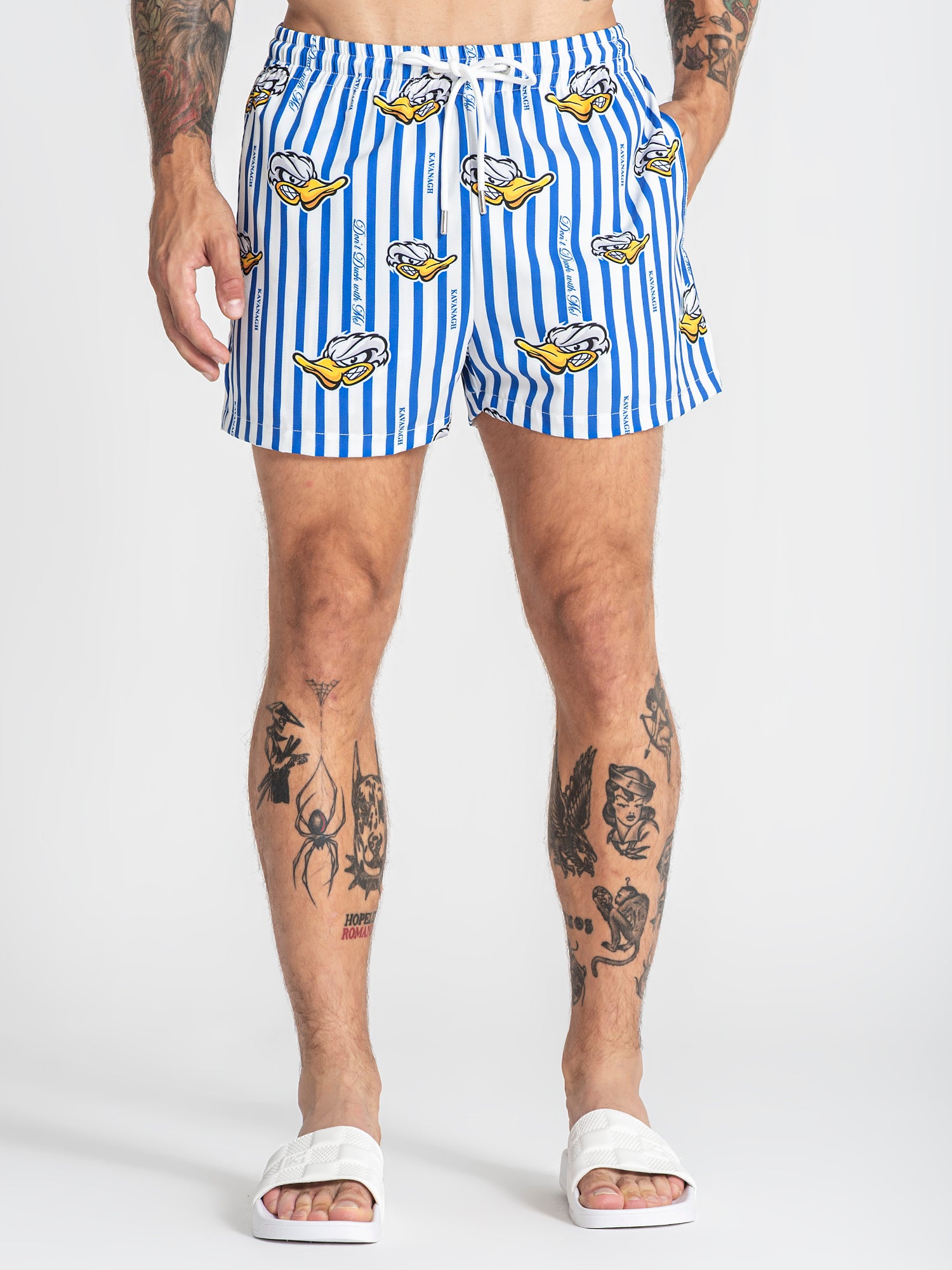 swimshorts / Blue Grumpy Duck Swimshorts