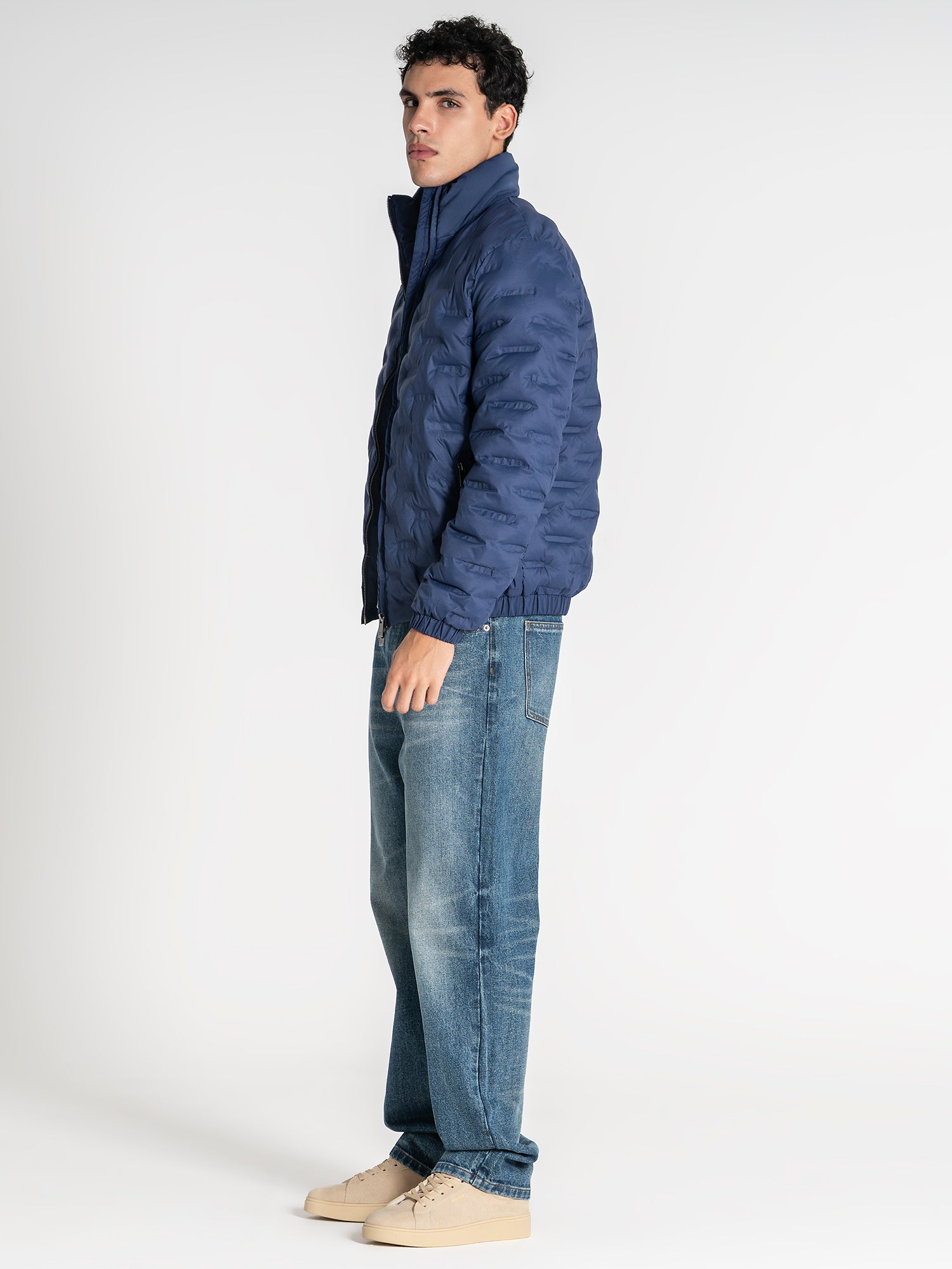 jackets / Blue Code Puffer Jacket