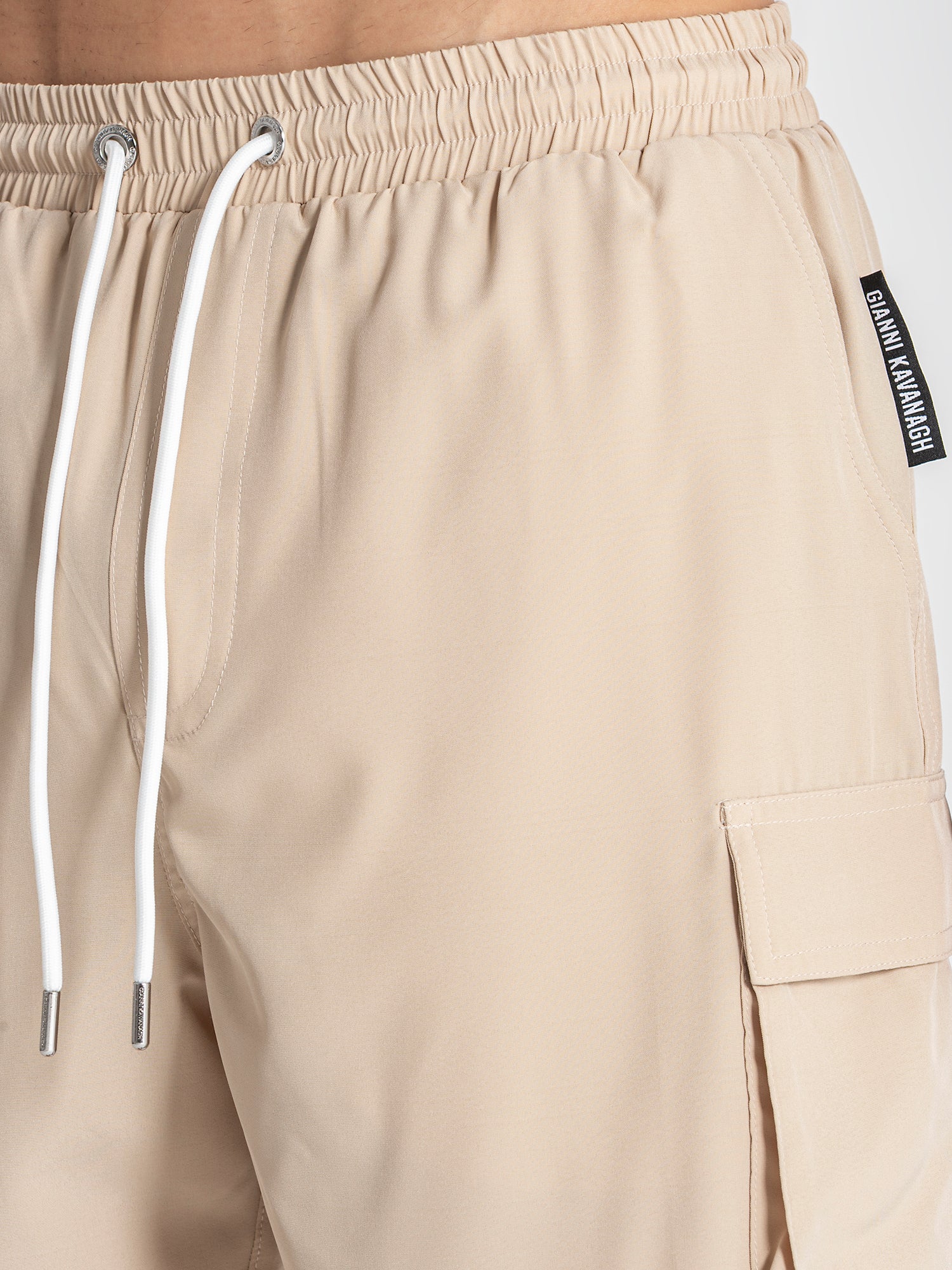 swimshorts / Beige Cargo Swimshorts