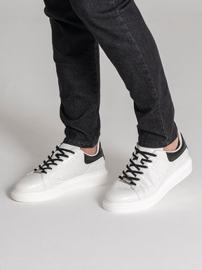 sneakers / White Elevated Block Sneakers