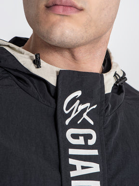 zip jackets / Beige Urban Allure Hoodie Jacket