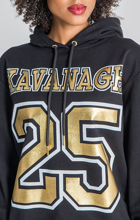 Black The League Oversized Hoodie