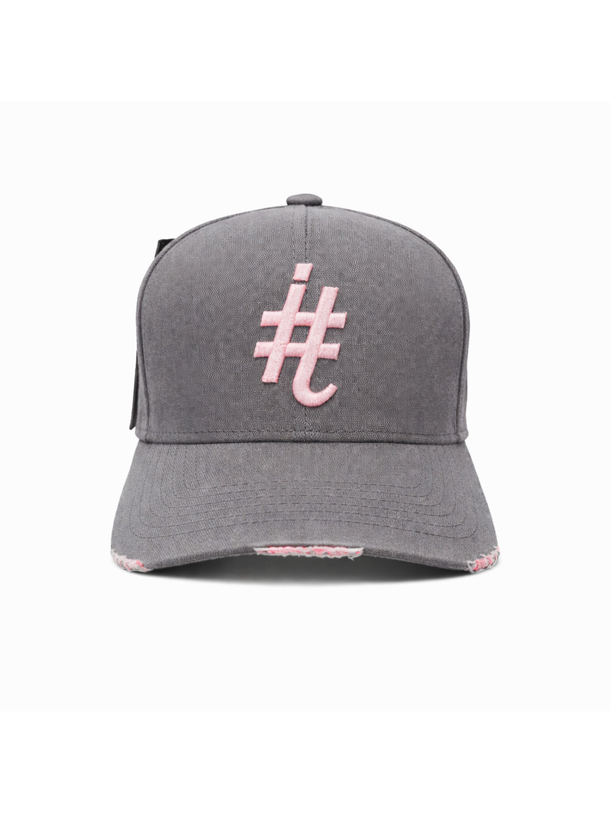 Boné Itals Cinza Brasão Rosé