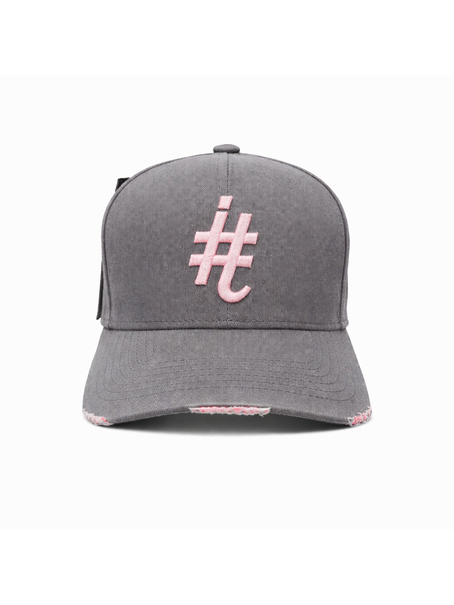 Boné Itals Cinza Brasão Rosé