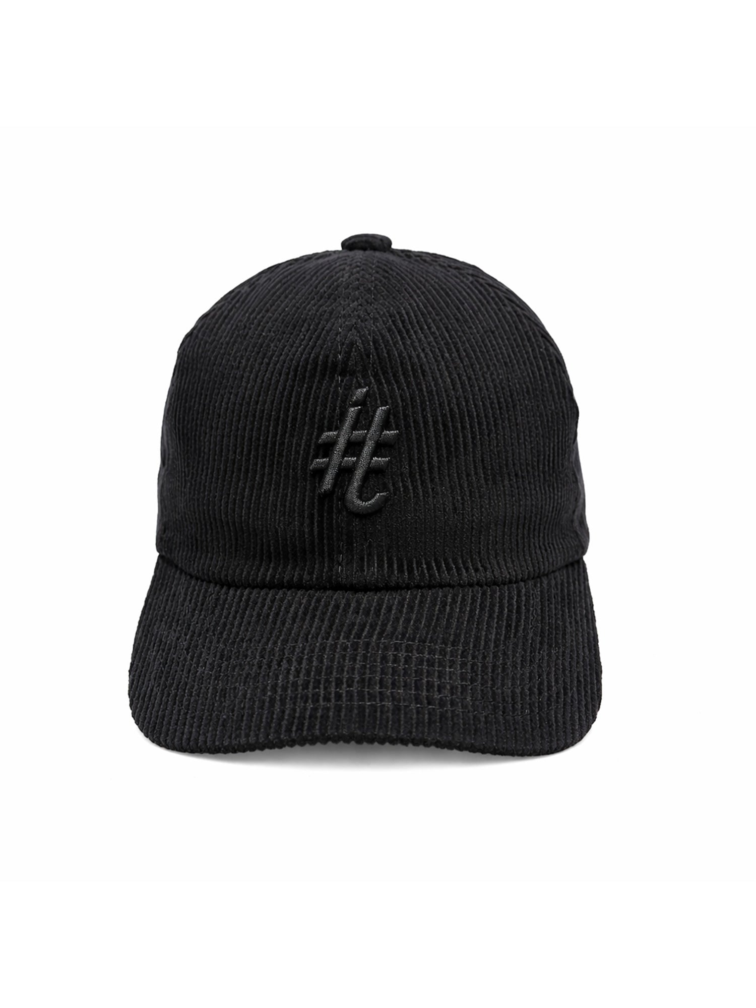 Boné Dad Hat Efeito Camurça Brasão Preto