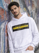 White Smiley Bear Hoodie