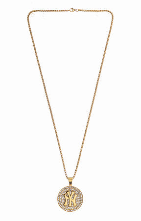 Gold NY Necklace