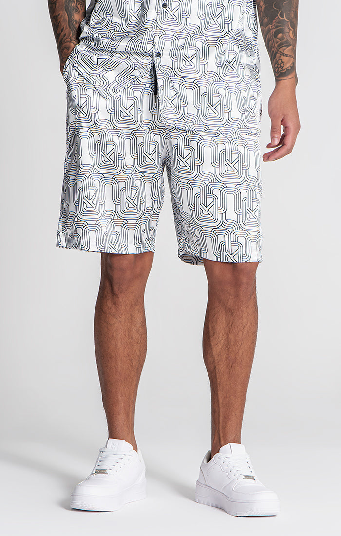 White Paradiso Shorts