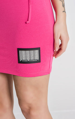 Pink Barcode 2.0 Skirt