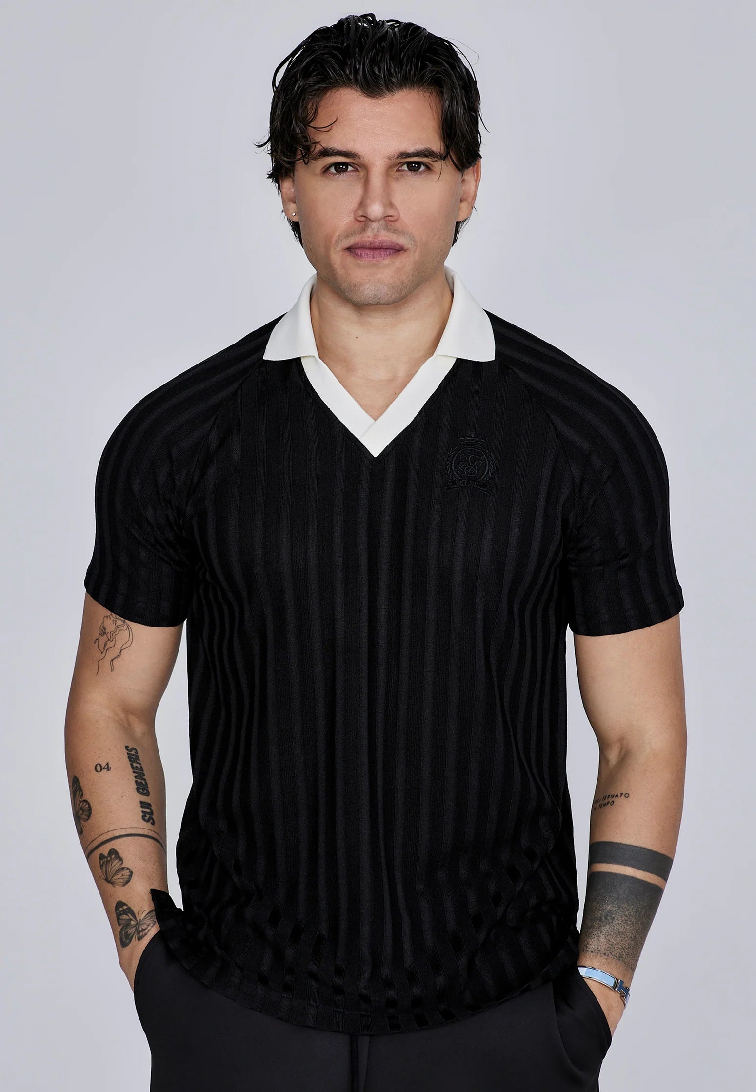 Black Polo T-Shirt