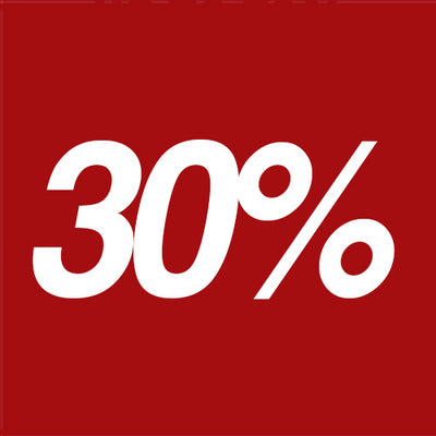 30% DE RÉDUCTION