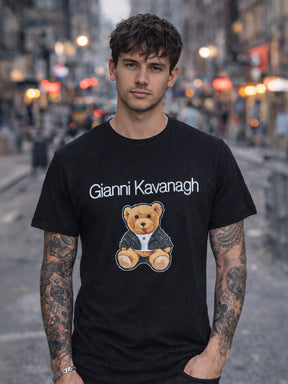 Black GK Teddy Bear Tee