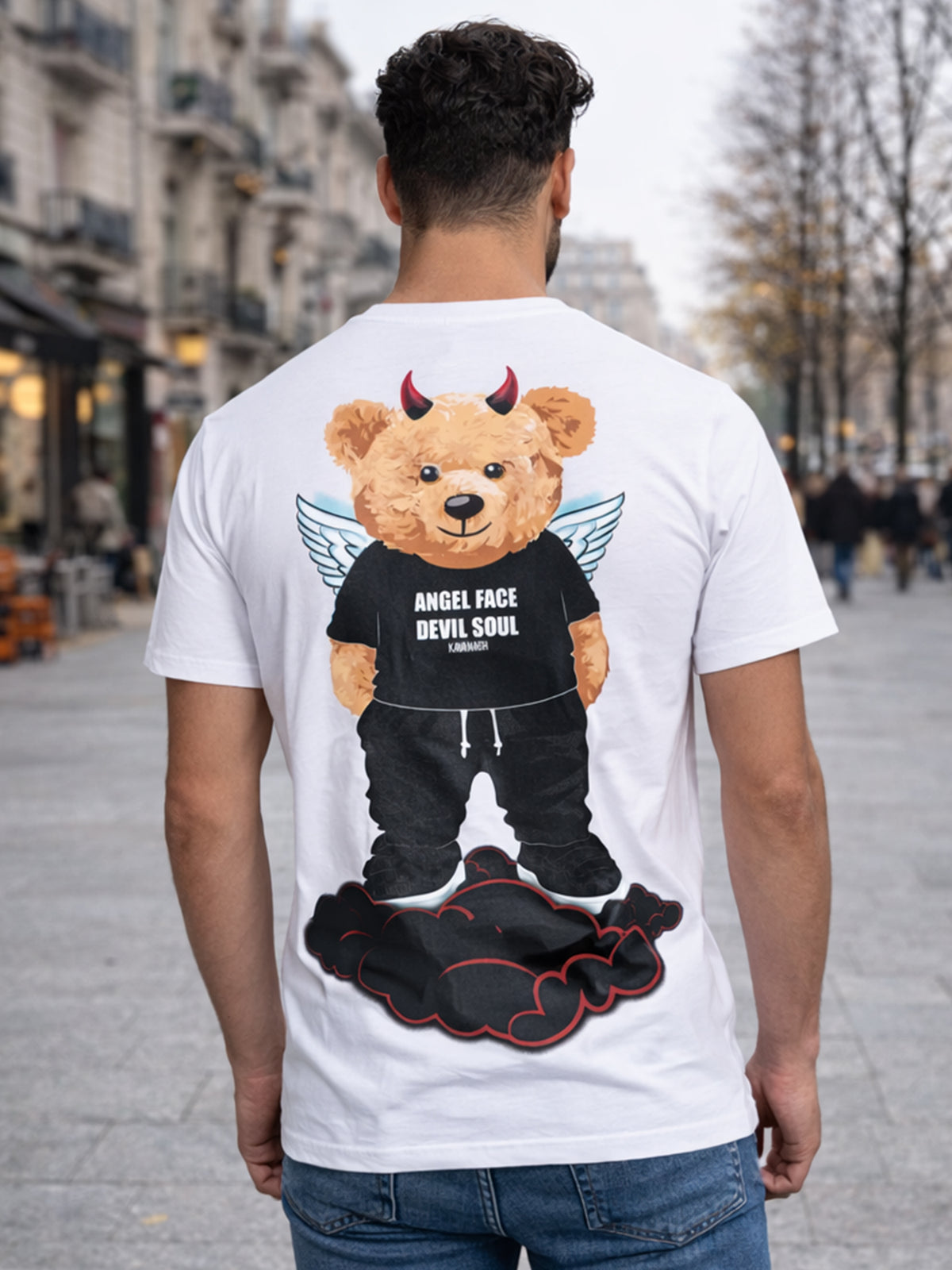 White Doppelganger Tee