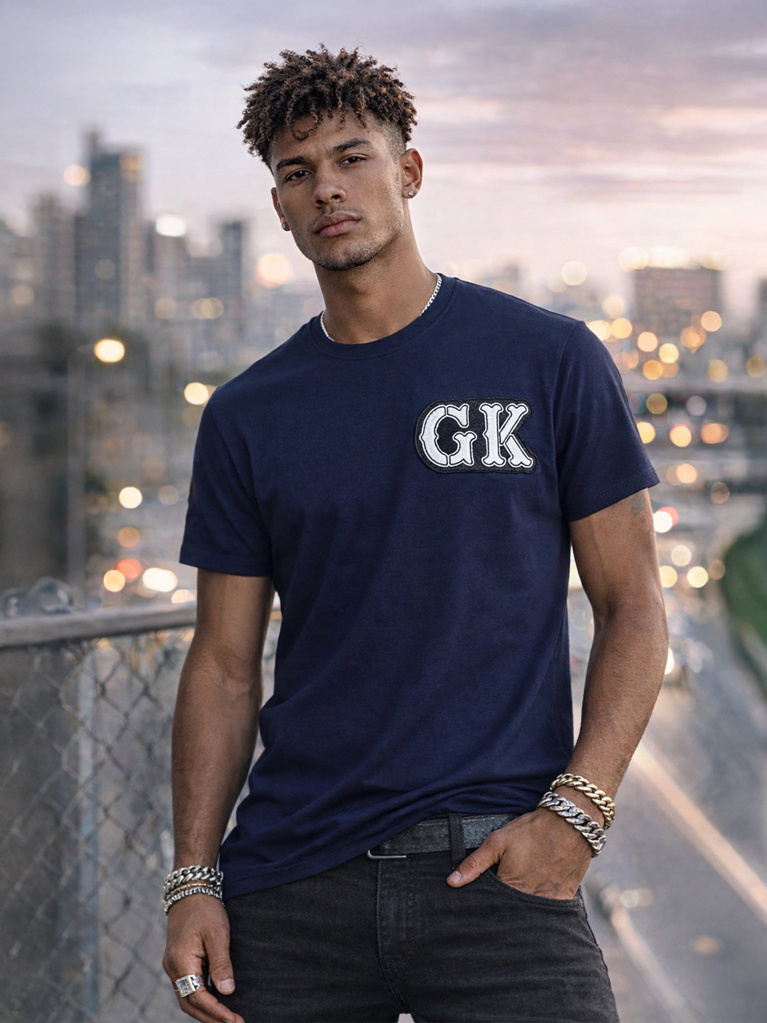 Blue GK West Tee