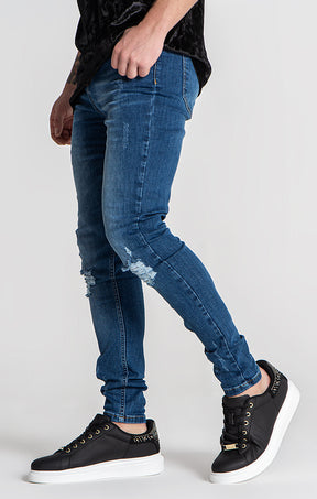 Dark Blue Core Skinny Jeans