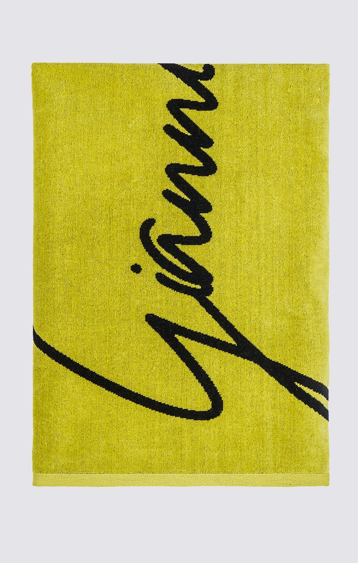 Neon Yellow Signature Towel