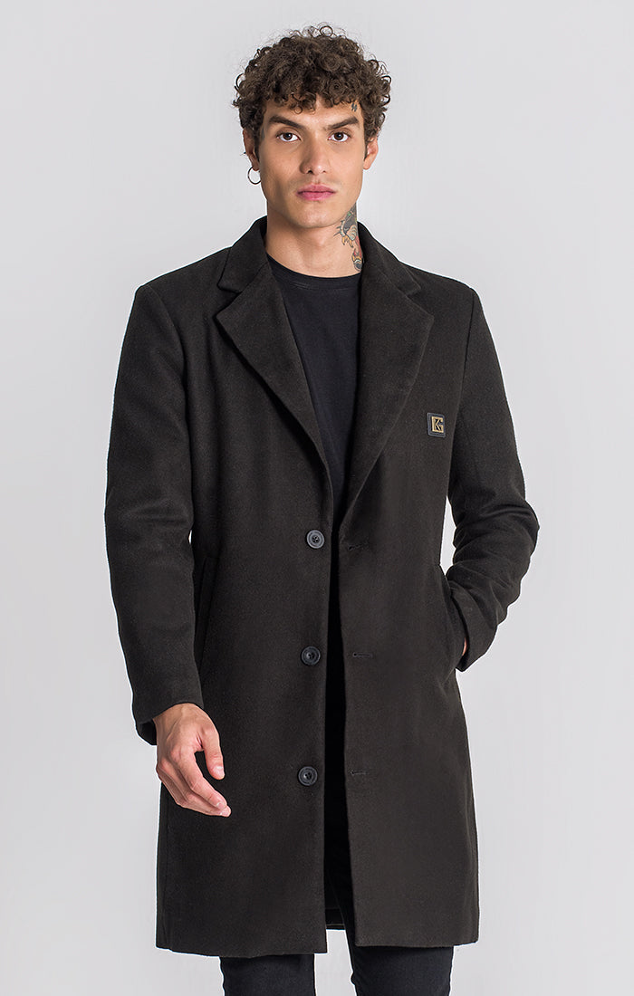 Black Stockholm Overcoat