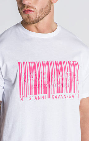 T-Shirt Barcode 2.0 Branca