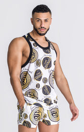 White Beirut Tank Top