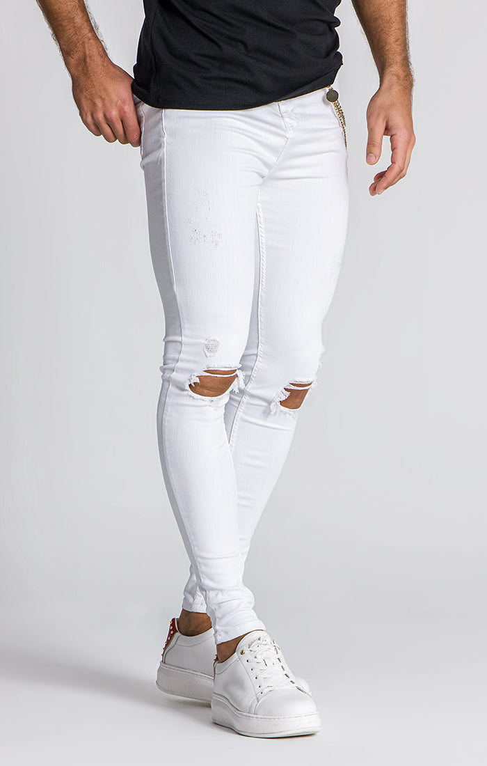 White Hangover Jeans